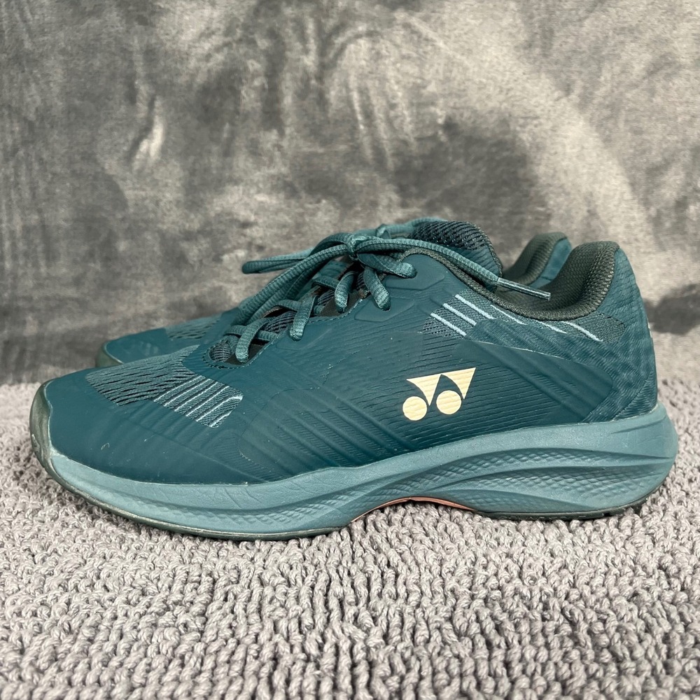 Yonex Sonicage Womens Tennis Shoes Teal Blue Power Cushion Sneakers Size 8